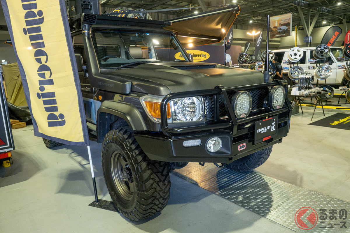 4×4エンジニアリングサービスがカスタムし、オーバーランド風に仕上げた「ランドクルーザー70(GRJ79)」