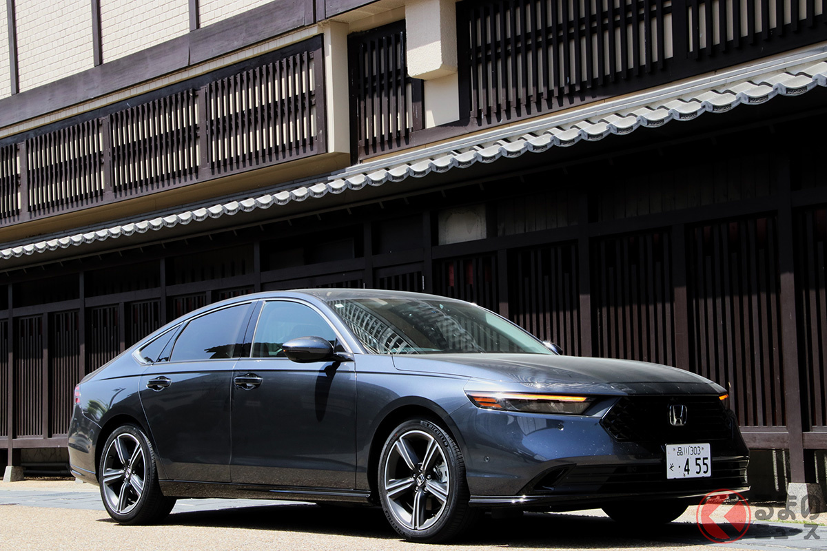 その見た目とは裏腹なキビキビ走る「アコード」