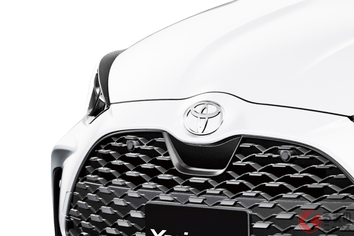 6点ベルト×オーディオレス! 漢の「ヤリス」改良モデル登場