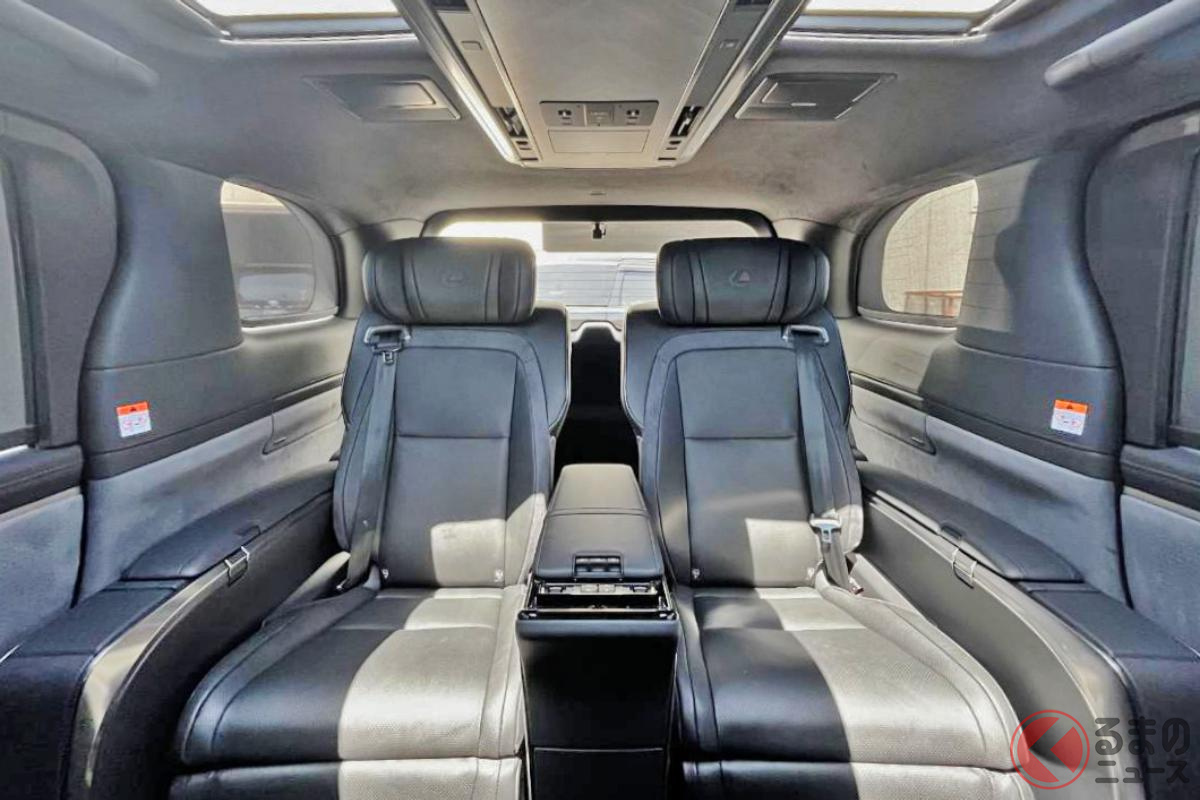 導入されたレクサス「LM EXECUTIVE(エグゼクティブ)」は4人乗りモデル