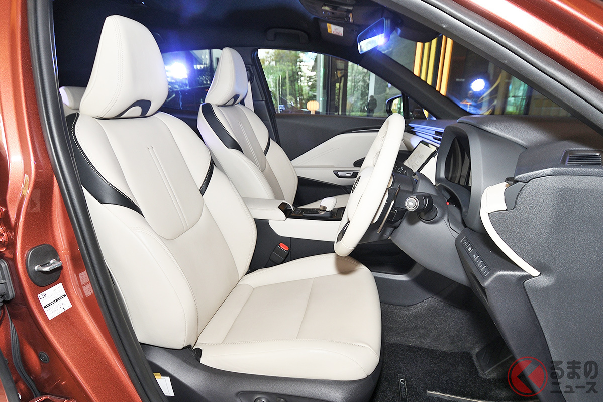 レクサス新型「LBX ”Bespoke Build”」のインテリア