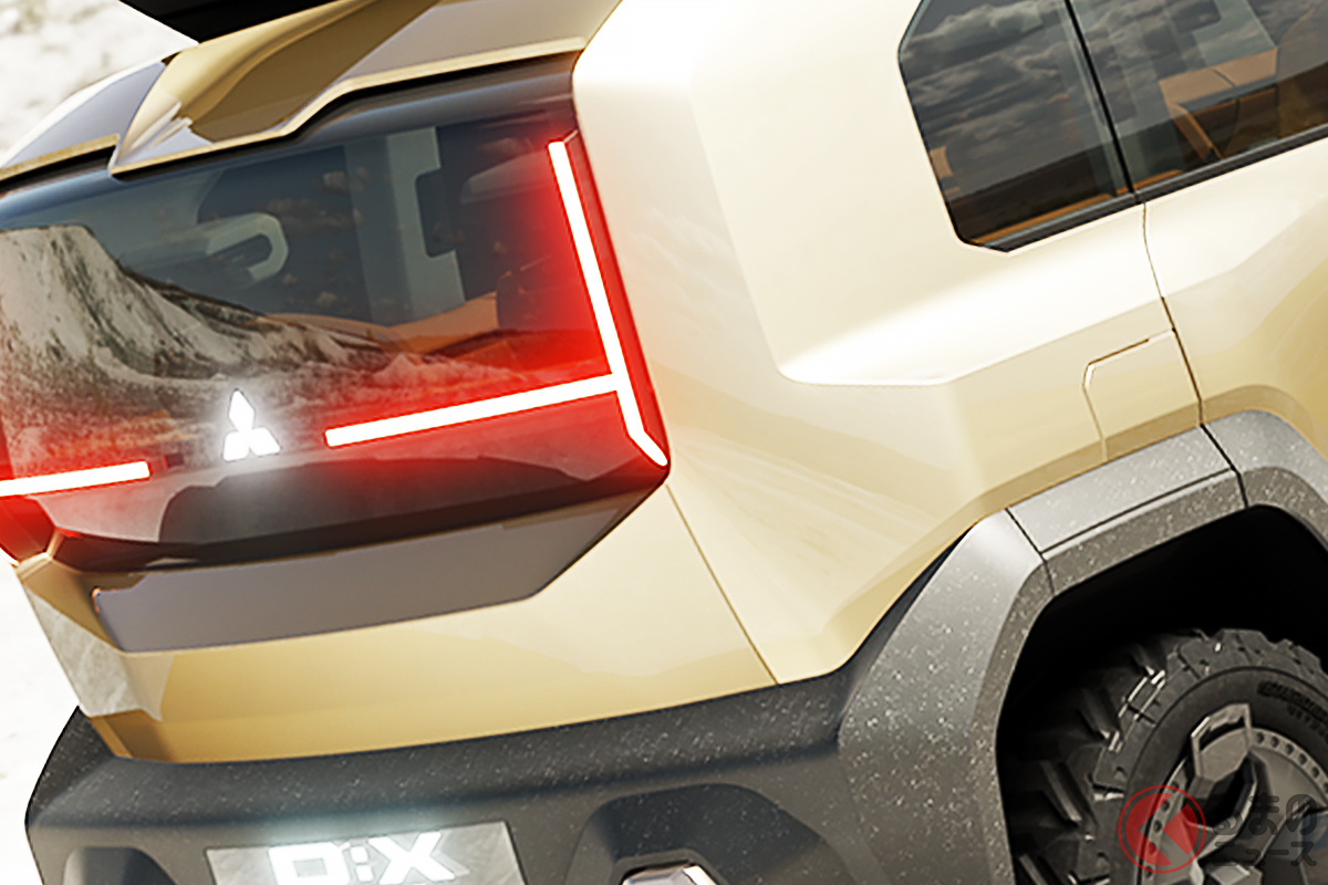 電動クロスオーバーミニバンのコンセプトモデル「MITSUBISHI D:X Concept(ミツビシ ディーエックス コンセプト)」