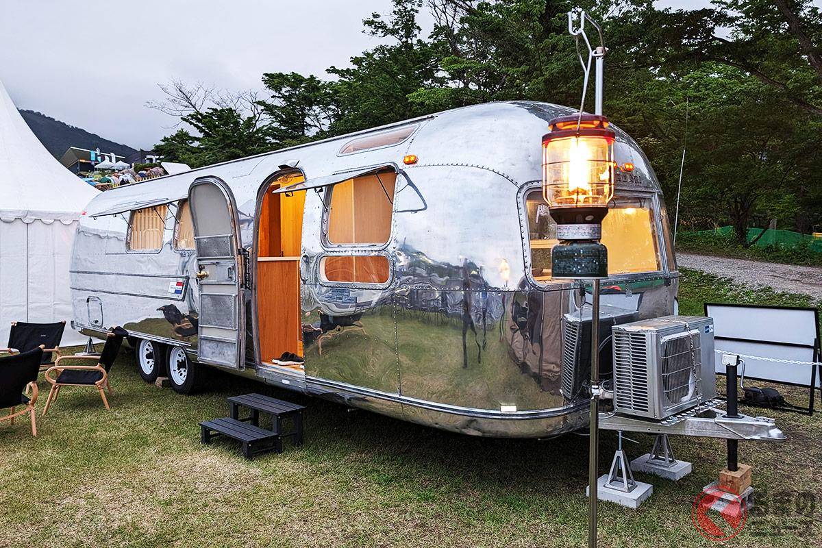 富士スピードウェイでエアストリームに泊まれる施設がオープンする