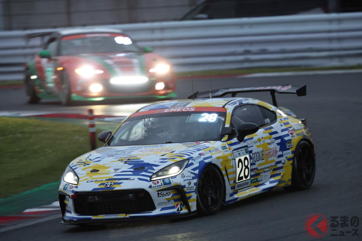 カーボンニュートラル燃料で走るGR86(スーパー耐富士24時間レース2024)