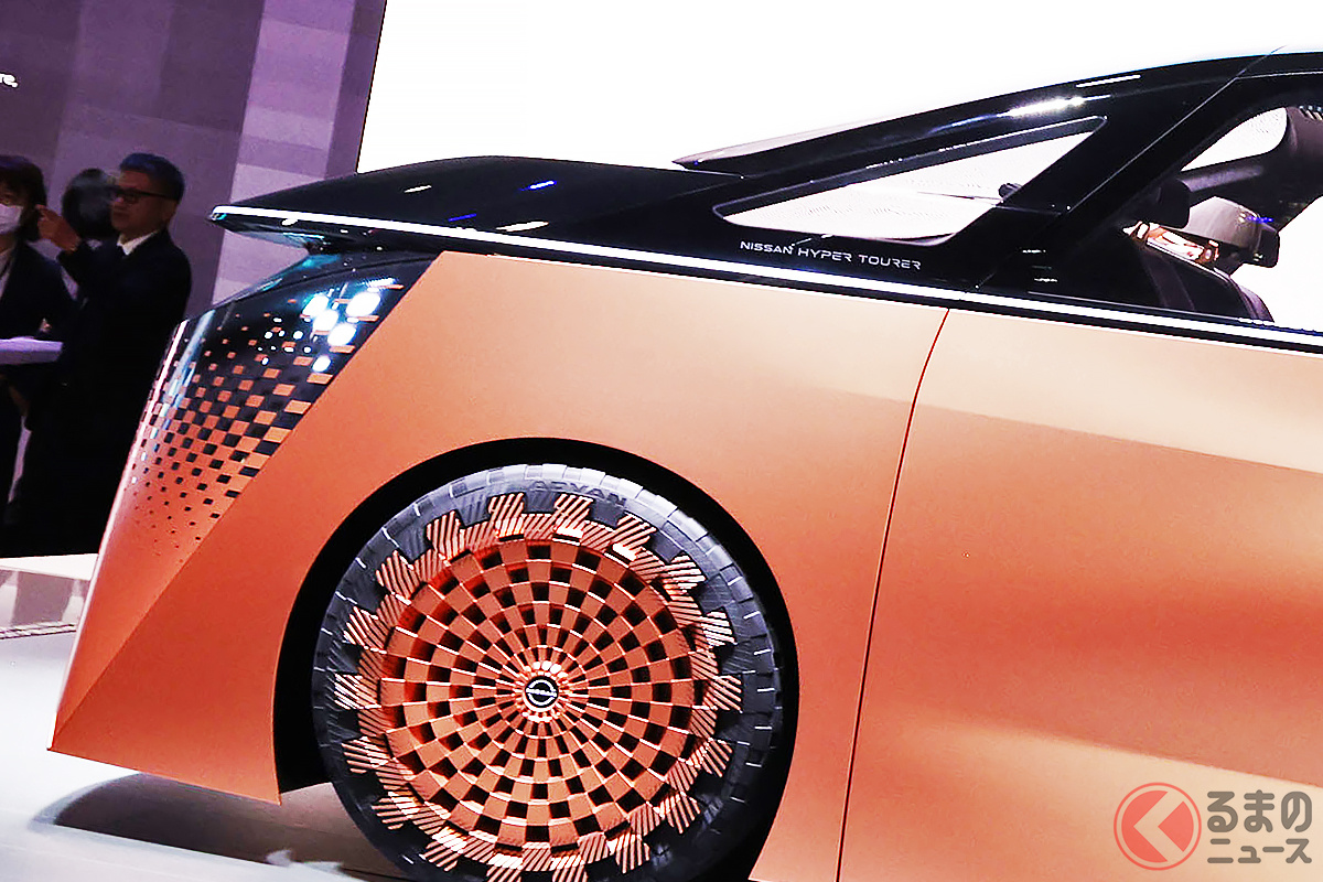 次期型エルグランドのスタイリングを示唆!? 「JMS2023」に出展された日産のコンセプトカー「ニッサン ハイパーツアラー」