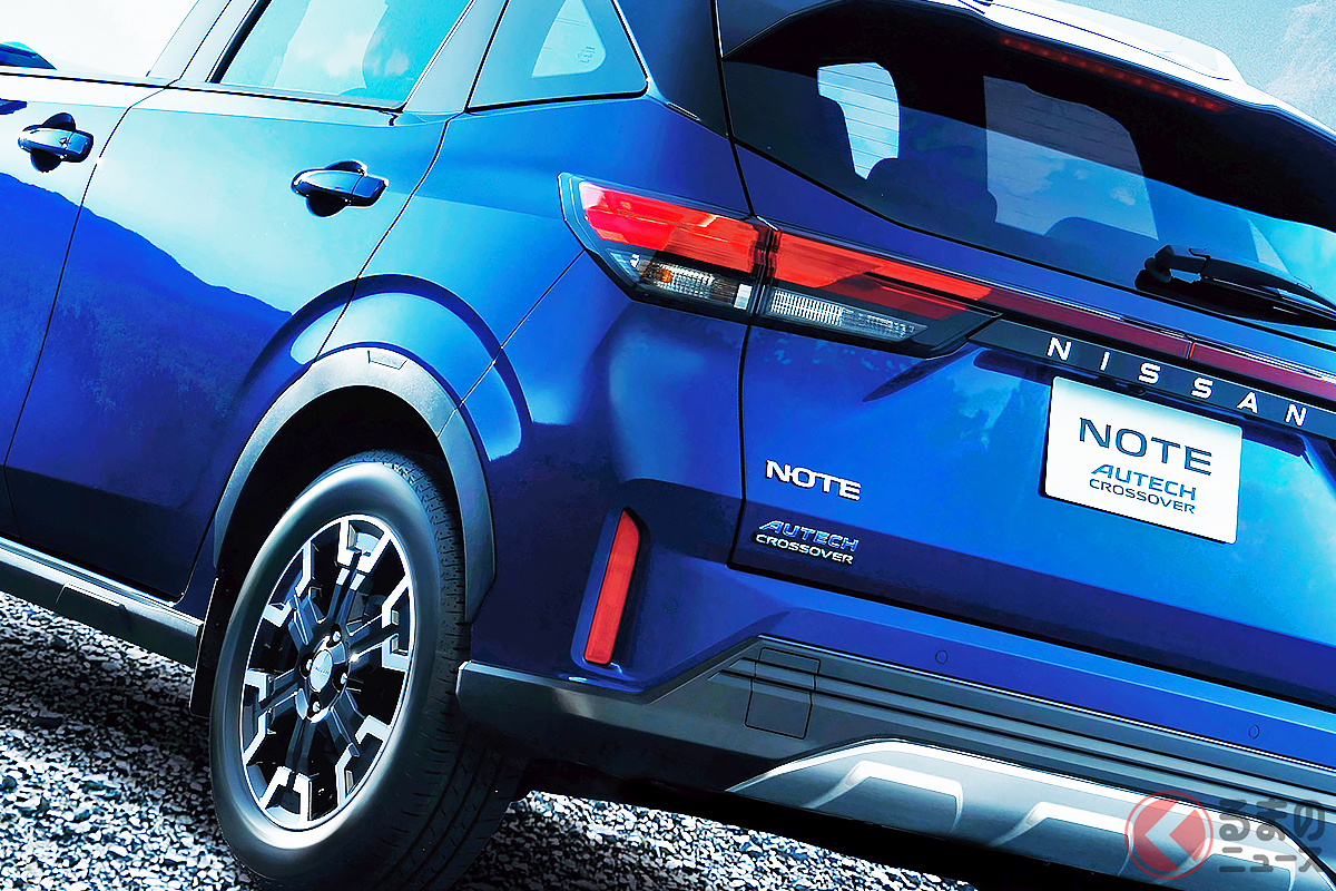 精悍さアップ! マイナーチェンジした新型「ノート AUTECH クロスオーバー」