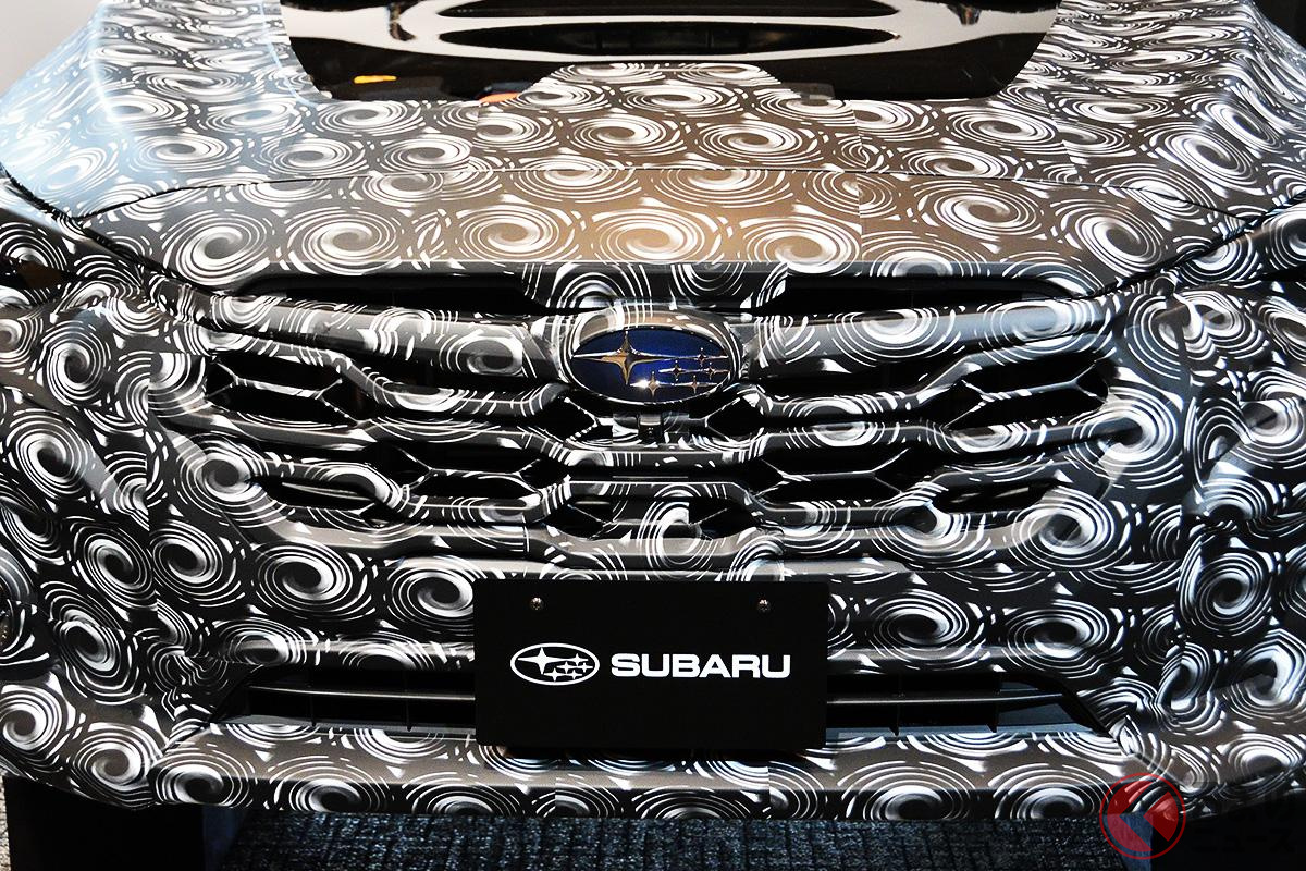 これが新型「クロストレック」 新たな「スバルらしさ」を搭載か