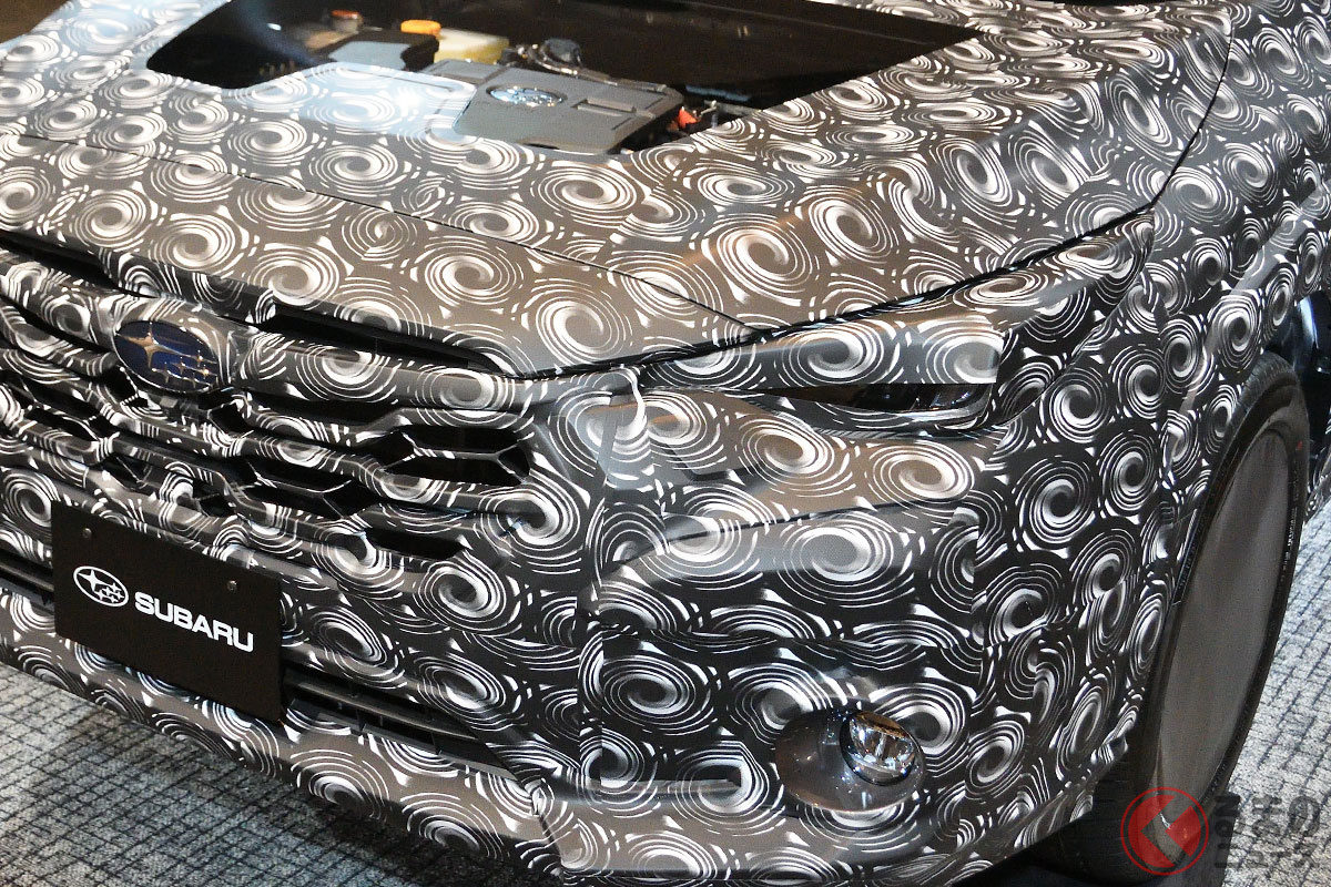 次世代ハイブリッドを搭載する新型「クロストレック」 (プロトタイプ)