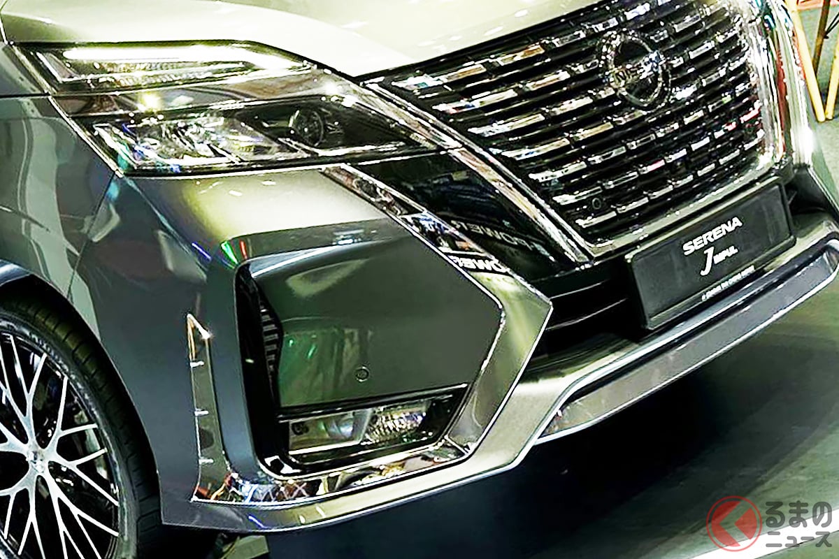 ギラギラ感もアップ! 日本でも欲しい! 日産「セレナ J IMPUL」