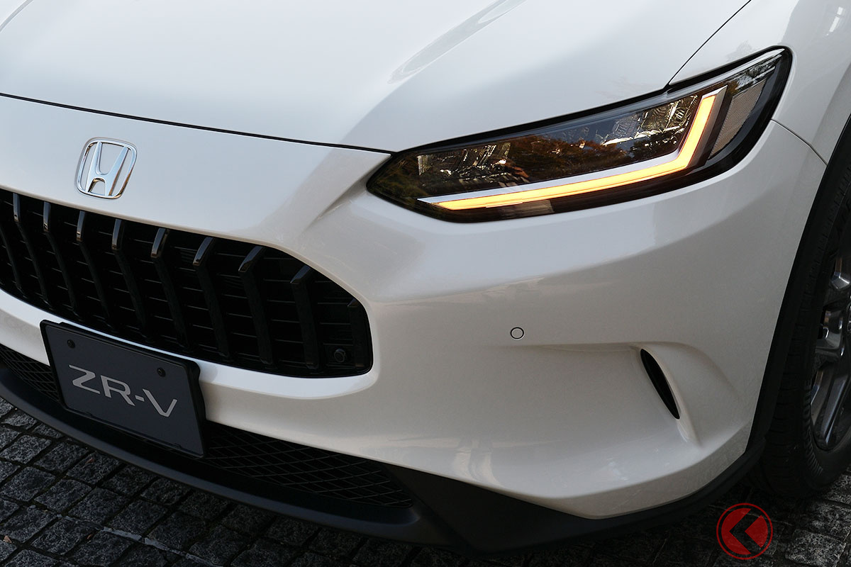 スタイリッシュなデザインが特徴の「ZR-V」