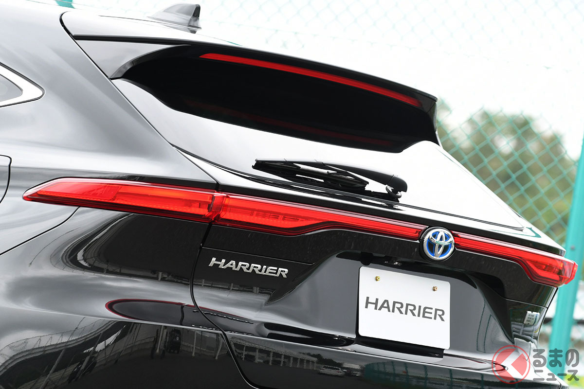 高級SUVの人気モデル「ハリアー」