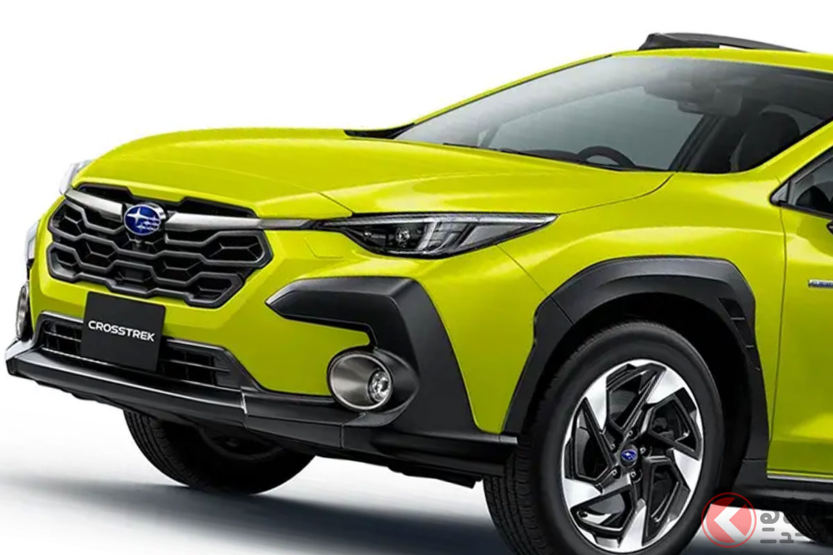 新色「シトロンイエロー・パール」の「クロストレック」