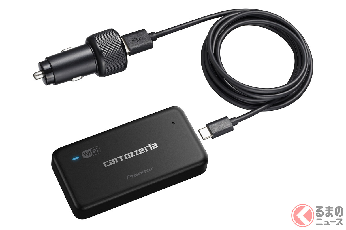 USBによる給電も可能になった車載用Wi-Fiルーター「DCT-WR200D」