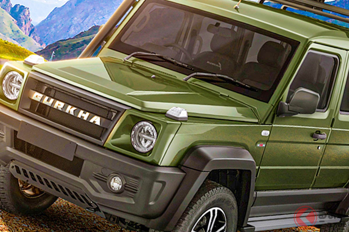 ん?どこかで見たことある…? 新型「グルカ5ドア」