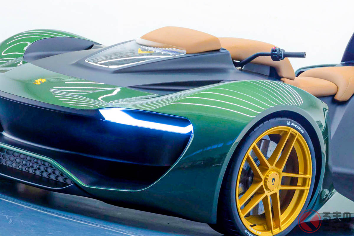 ちょっと乗るのは怖いかも? 新型「エングラー V12」