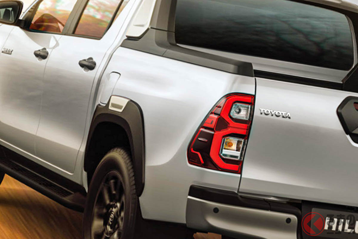 顔面刷新! 新型「ハイラックス」