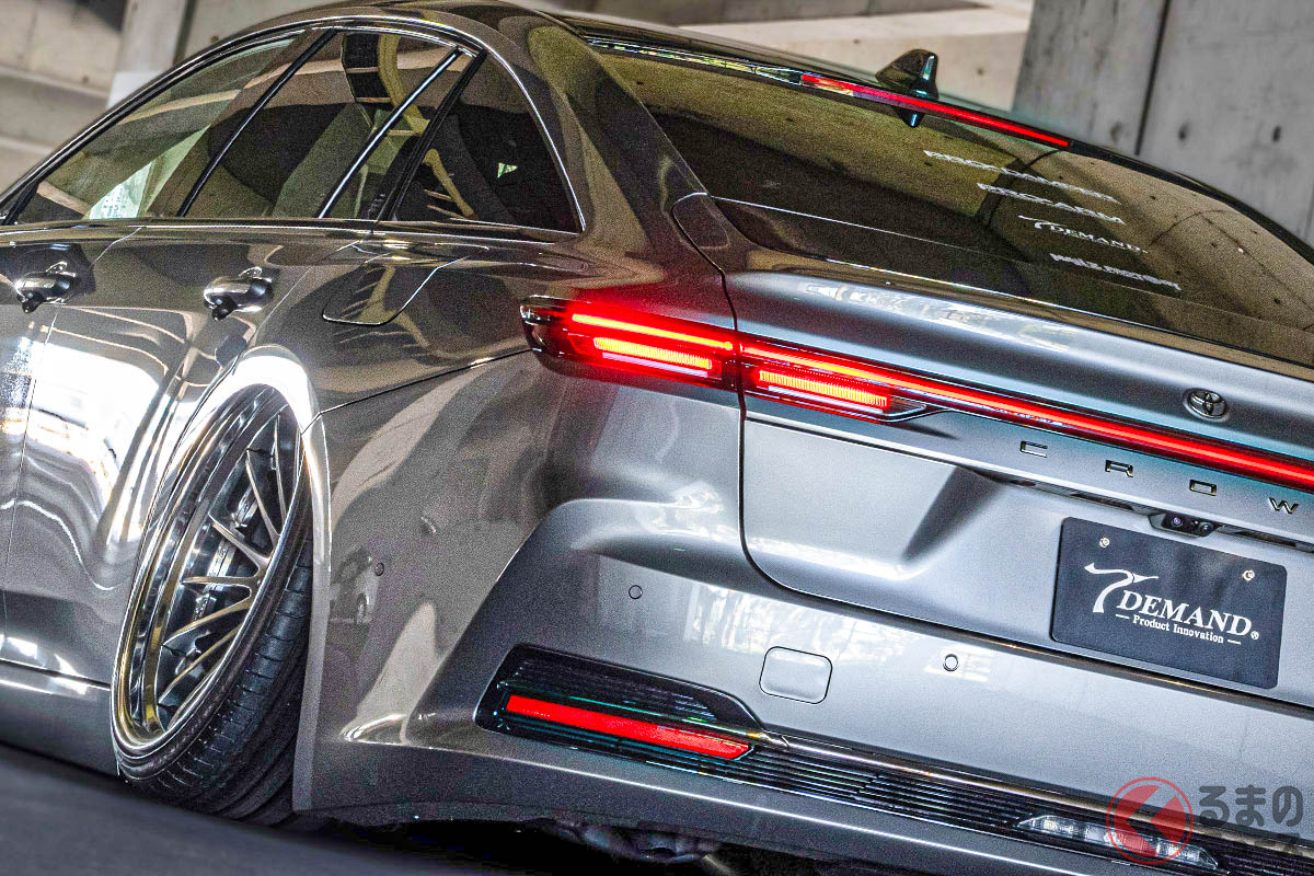 超スタイリッシュ!ローダウンされた トヨタ新型「クラウンセダン」(Photo:T-DEMAND)