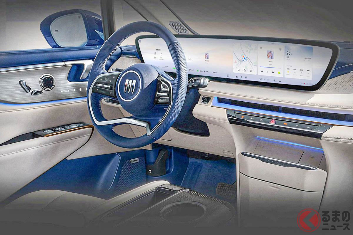 内装凄い…! ビュイック「GL8 PHEV」