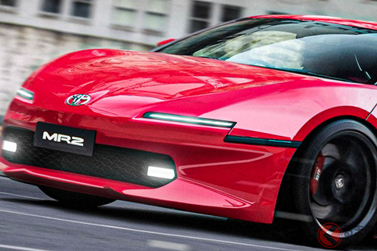 これはアリ! トヨタ新型「MR-2」予想CG(Photo:Rain Prisk)