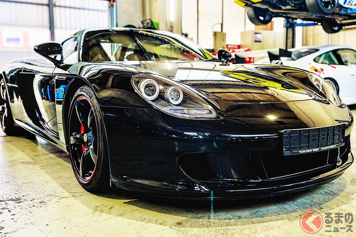 これはスゴい! 2億8000万円の価格が付いた! F1皇帝ミハエル・シューマッハ氏の元愛車となるポルシェ「カレラGT」(Photo:ROOCK Sportsystem GmbH/ELFERSPOT MEDIA GMBH)