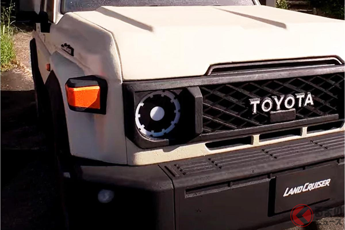 トヨタが新型「ランクル70“軽”」を世界初公開!(画像引用:ランクルちゃんねる)