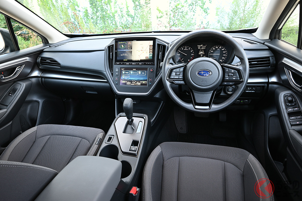 スバル「インプレッサ」のインテリア(内装)の特徴は?