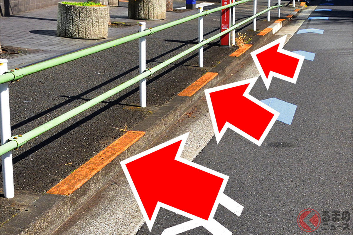 知らなかった人も多い「黄色い縁石」