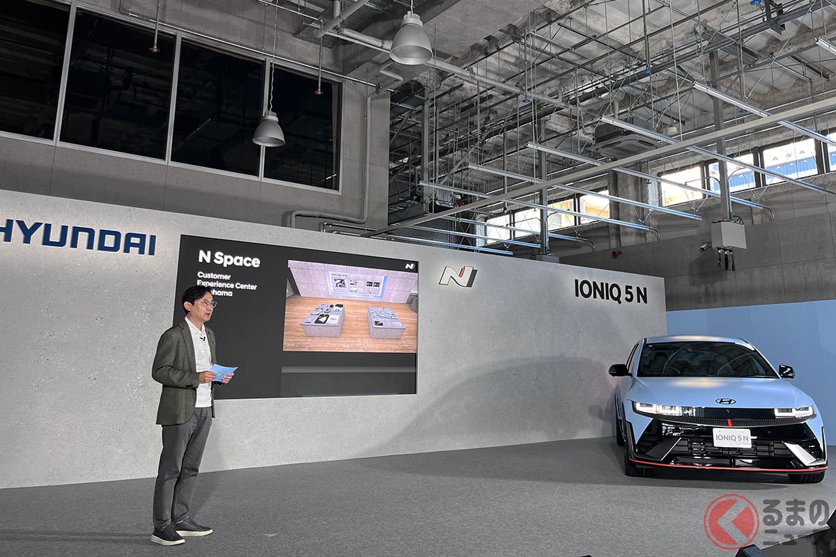「Hyundai N Day | IONIQ 5 N Japan Premier」に登壇するヒョンデモビリティジャパンの趙源祥代表取締役・CEO