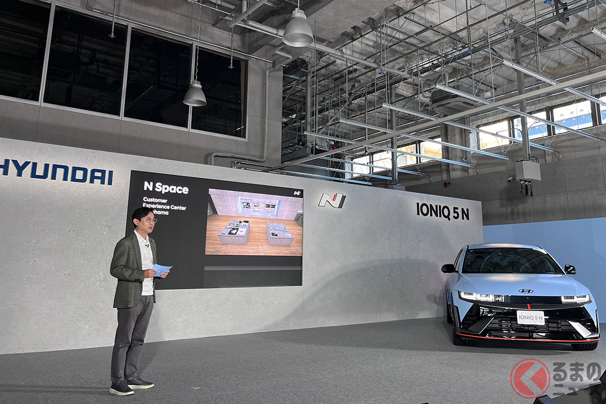 「Hyundai N Day | IONIQ 5 N Japan Premier」に登壇するヒョンデモビリティジャパンの趙源祥代表取締役・CEO