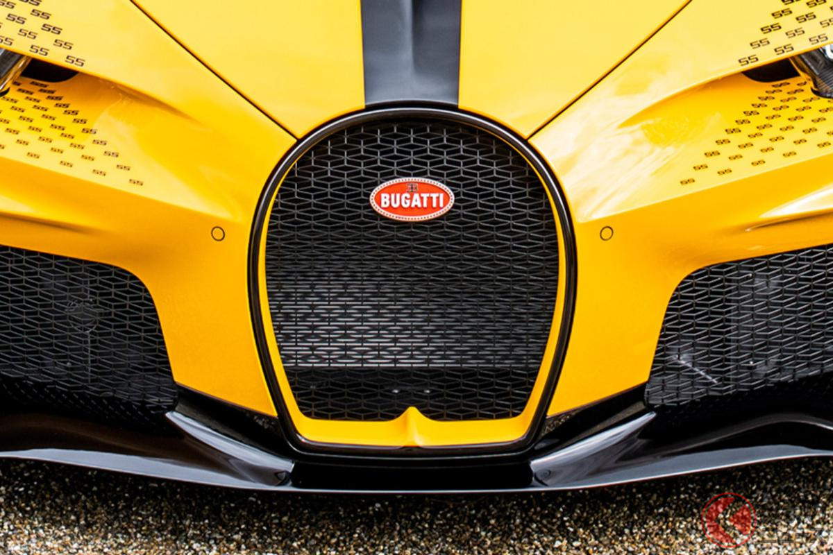 前身モデルとなる「シロン」の馬蹄型グリルは新型にも受け継がれる予定だ