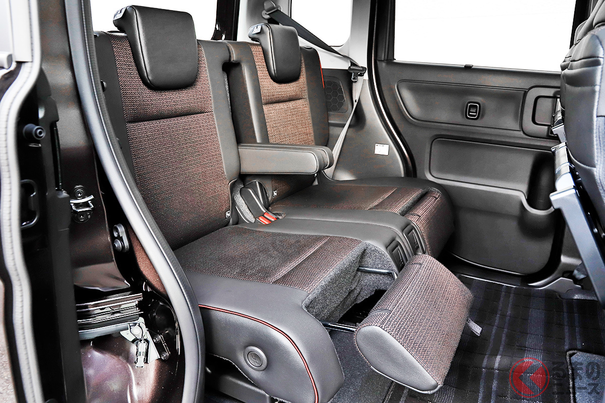 好調な「スペーシア」 リアシートに特徴