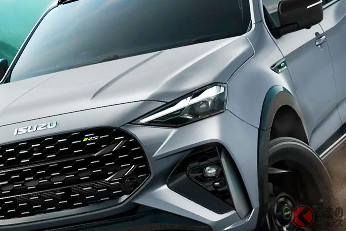 ド迫力! いすゞ 新型「3列シートSUV」初公開!