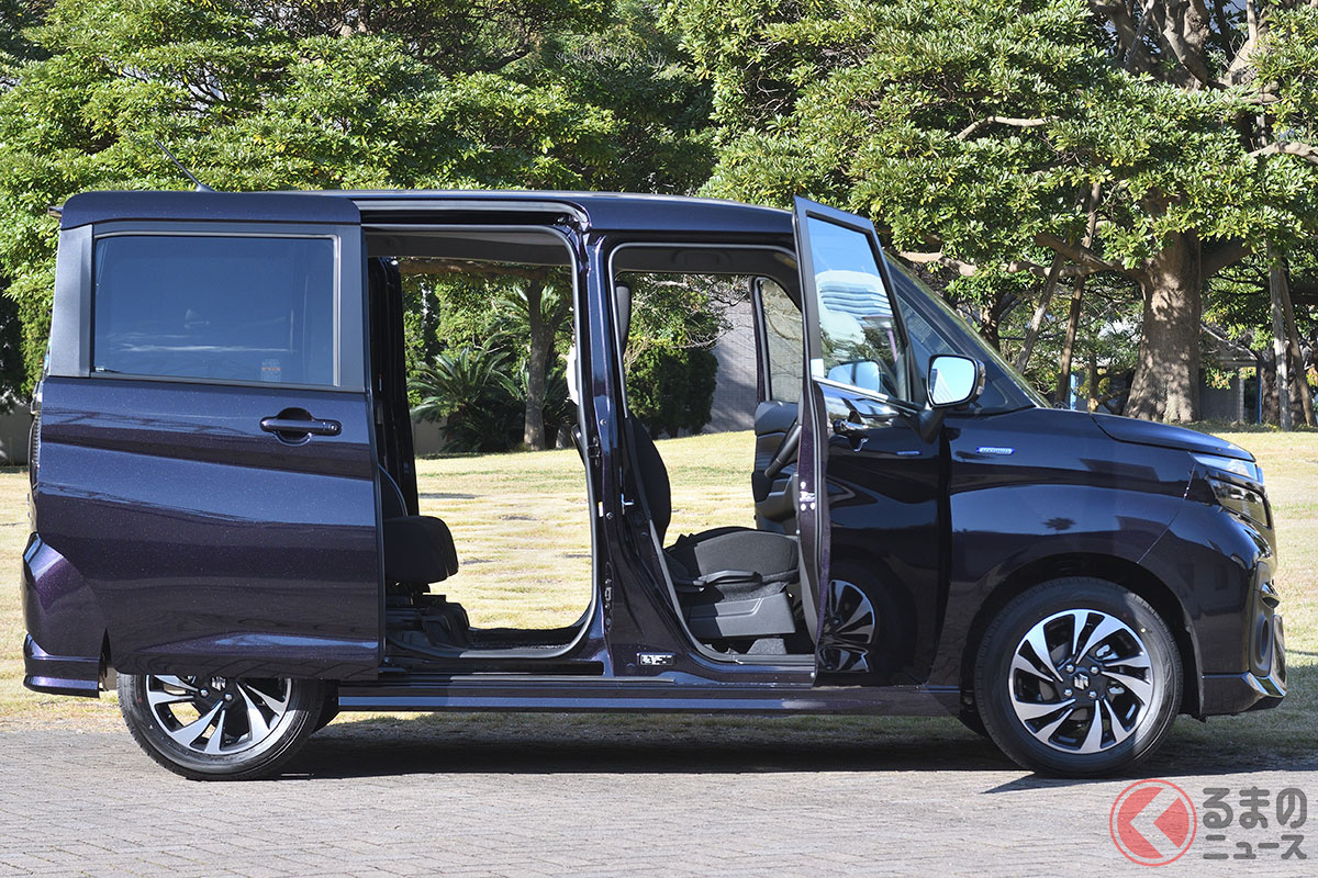 スライドドア装着で便利なスズキ「ソリオ」