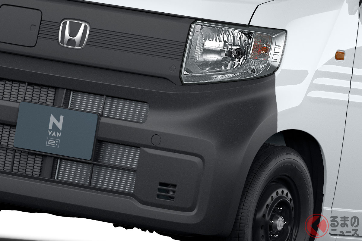 黒顔&運転席のみの「1人乗りN-VAN e:」とは?