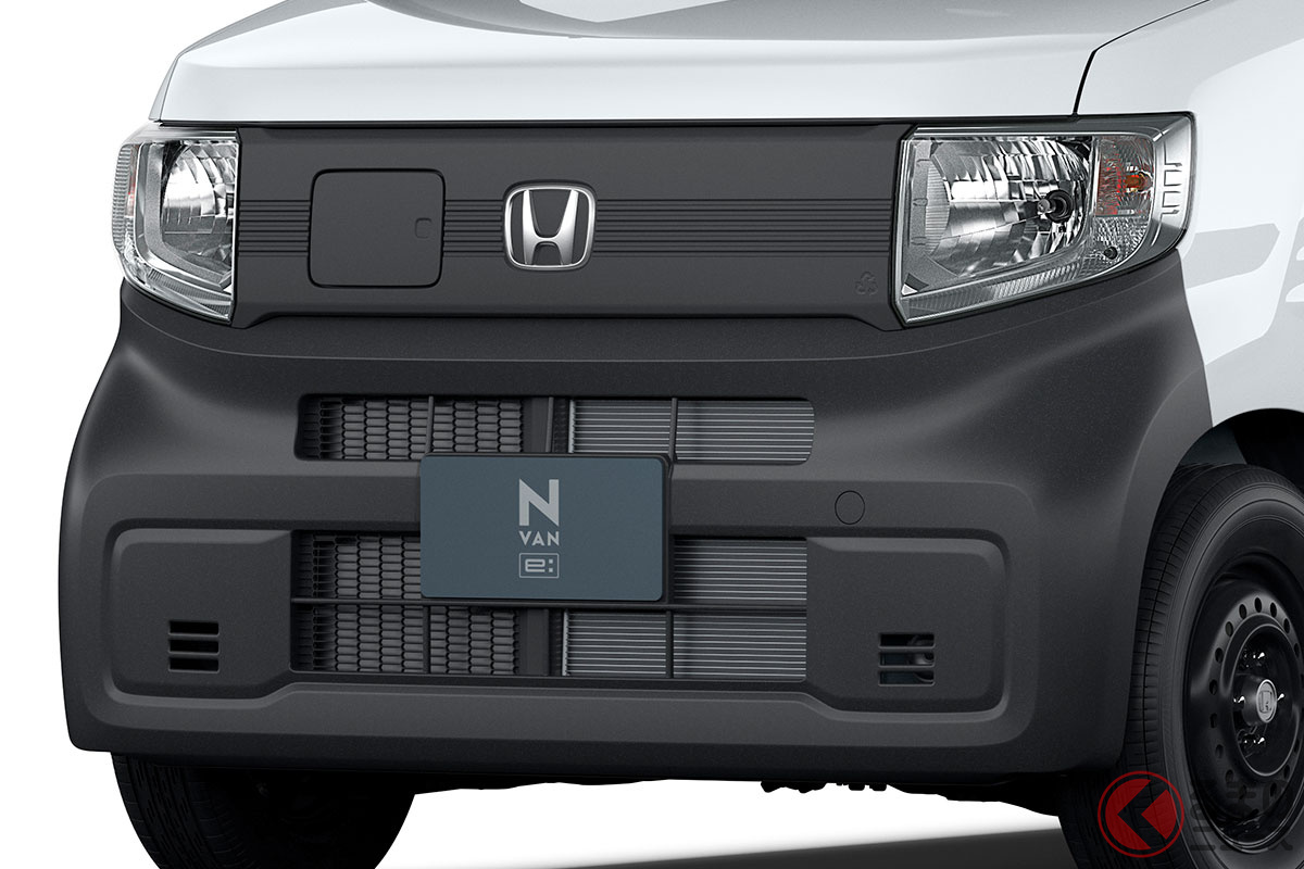 黒いフェイスも! 新型「N-VAN e:」の特徴は?