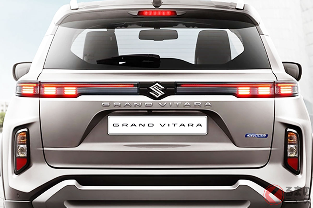 リアデザインも精悍なスズキ「グランドビターラ」