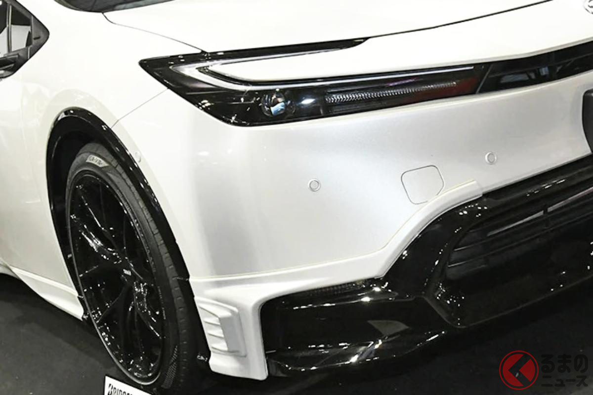 カッコいい! トヨタ「プリウス」にTOM'Sスタイリングパーツを装着(画像TOM'S)