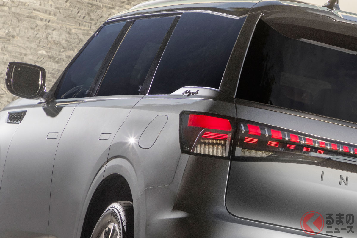 世界初公開直後に「QX80」来日