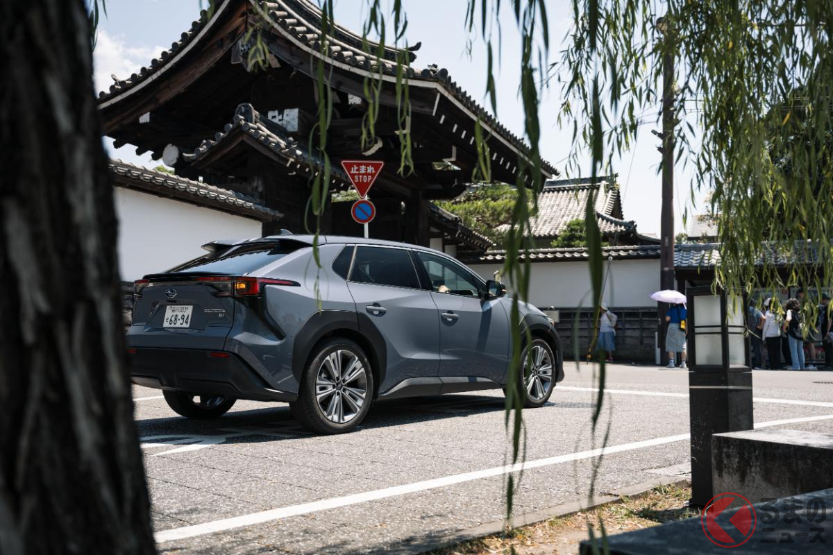 京都の街中や比叡山のワインディングなどをソルテラでドライブ、印象は?