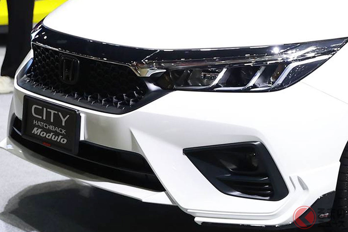 モデューロパーツを装着したホンダ新型「シティハッチバック」