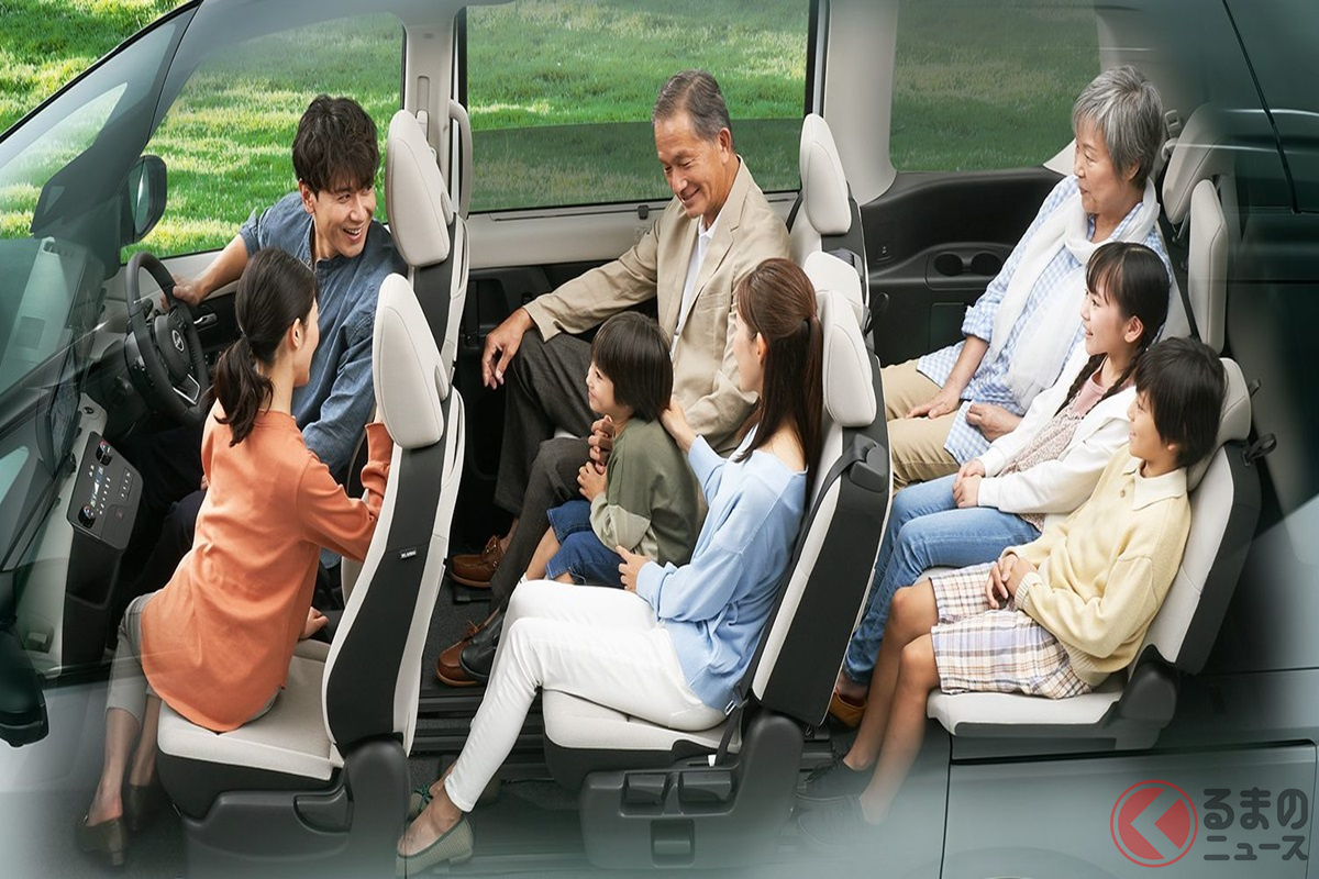 8人乗りも余裕のミドルサイズミニバン「セレナ」の魅力とは?