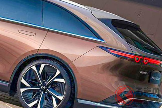 マコンデ マツダ新型「ステーションワゴン」!? 美麗スタイルで「マツダ6ワゴン