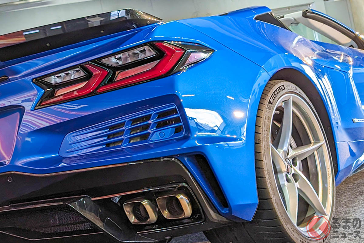 初のハイブリッド&AWD採用! シボレー新型「コルベット E-Ray」