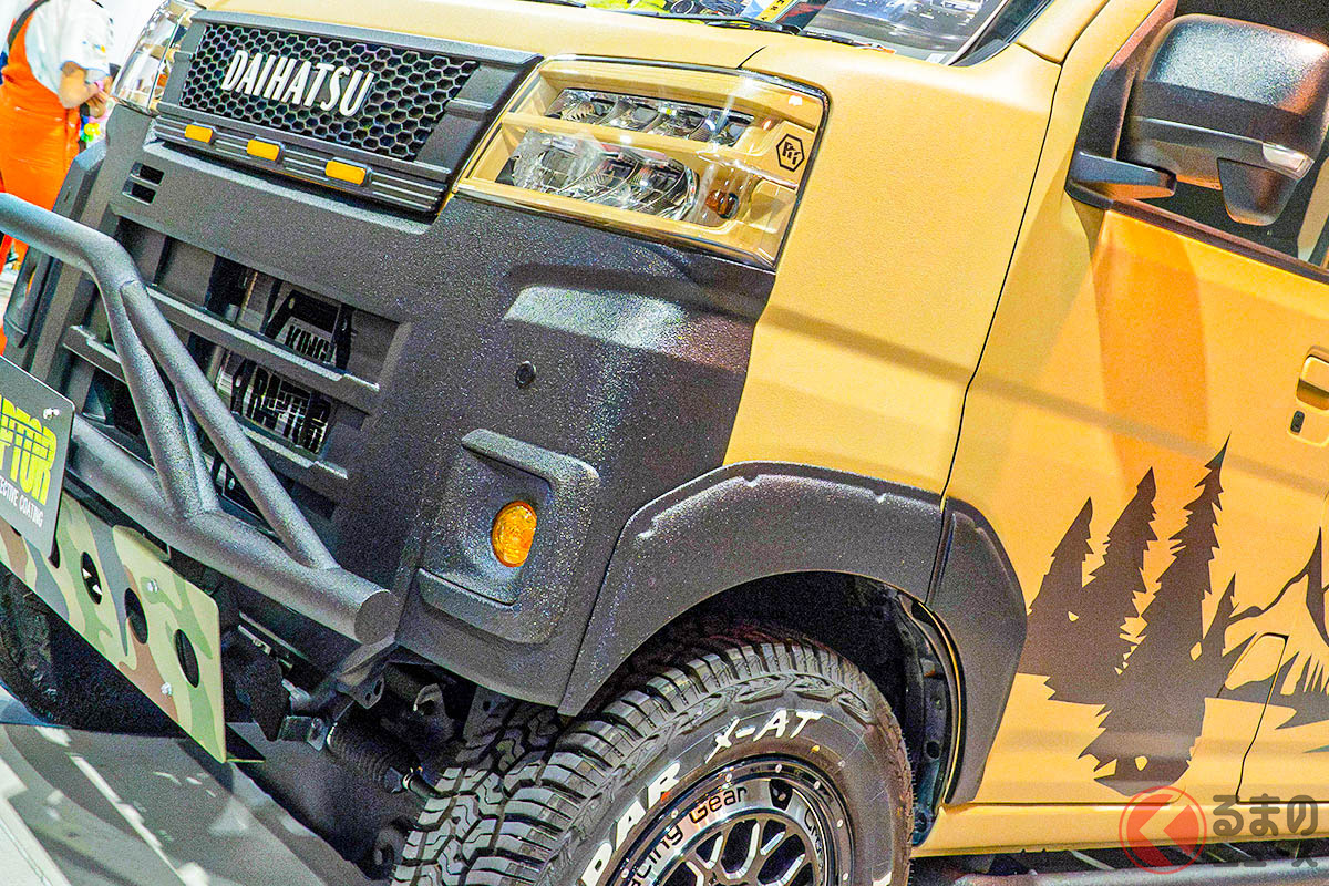 ダイハツの「4人乗り“軽トラ”SUV」!?