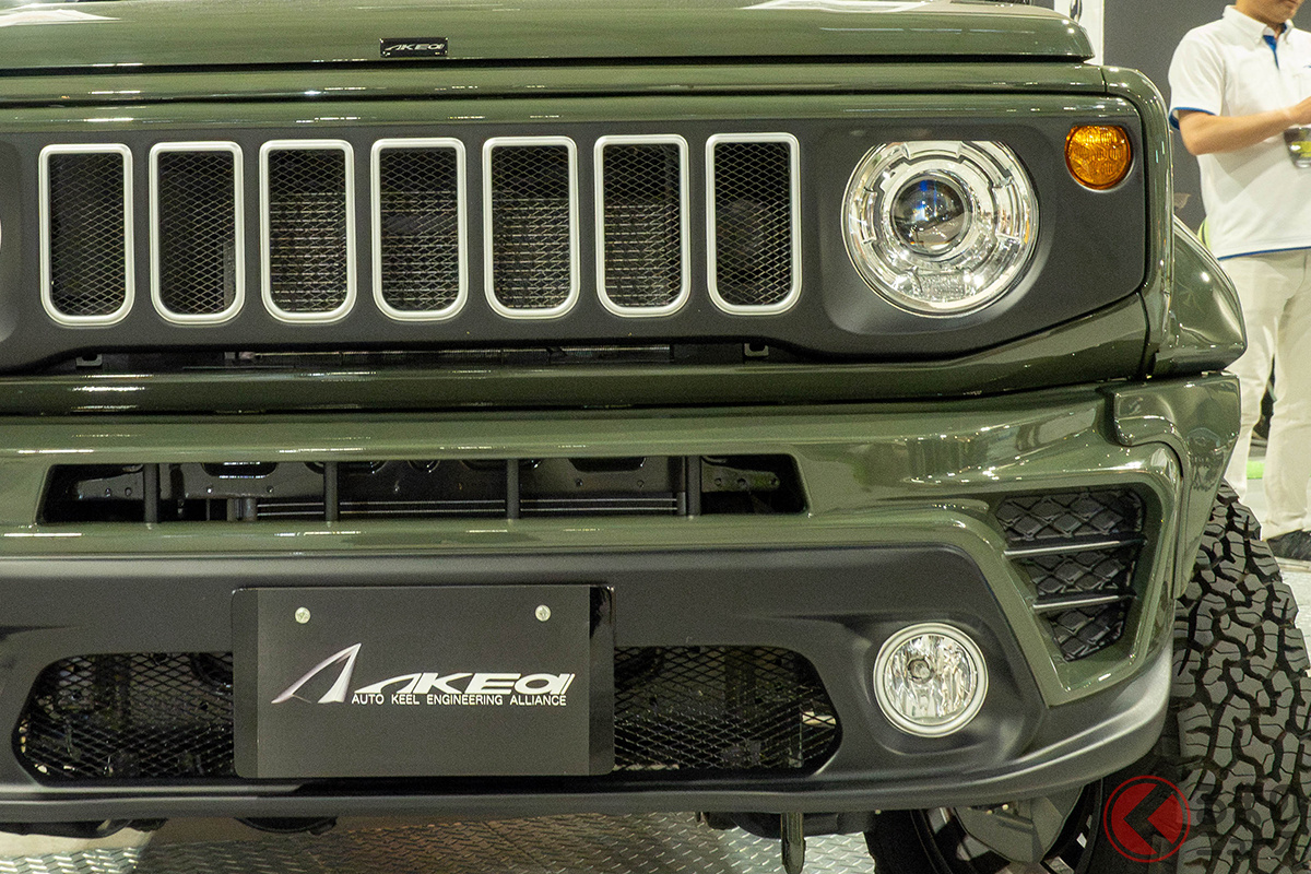 ジープ顔のジムニー!?