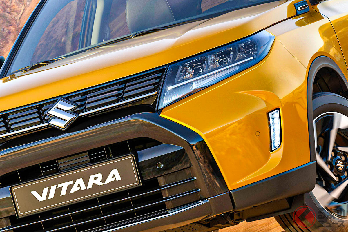 顔面刷新! スズキ新型「ビターラ ハイブリッド」