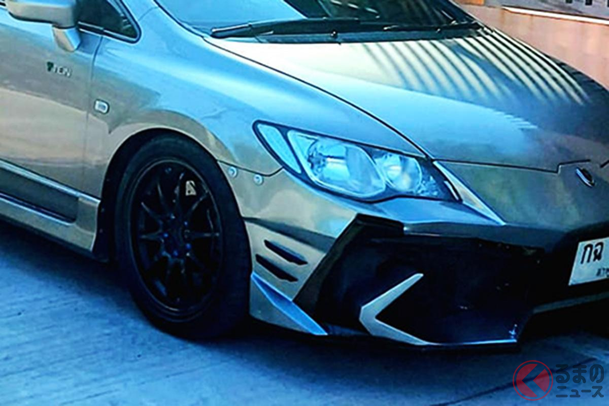 ホンダ製ランボルギーニ!? 自作のクオリティが高い! (photo Thanks:ニルット・ピアンチャイ)