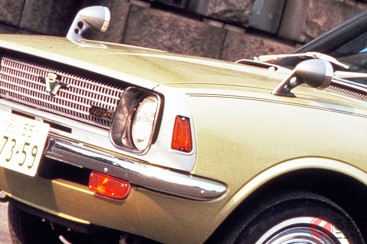 昭和のオヤジが憧れた1台……［画像は1970年モデルの「カローラ 1400SL 4ドアセダン」］