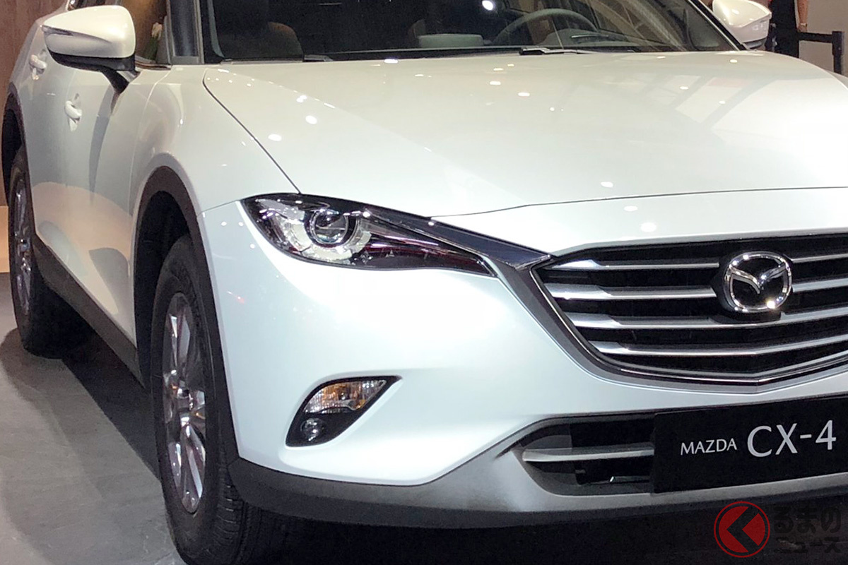 スタイリッシュなデザインが特徴だった「CX-4」