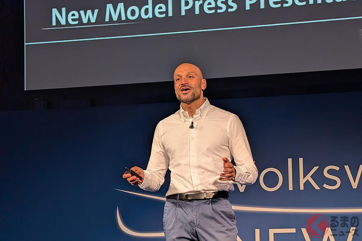 2022年からフォルクスワーゲンジャパンのブランドディレクターを努めていたアンドレア・カルカーニ氏